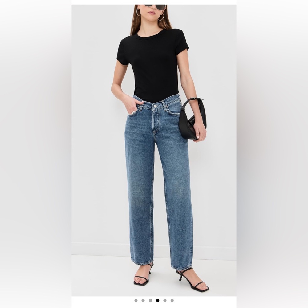 AGOLDE V Waist Baggy Jeans Sz 26